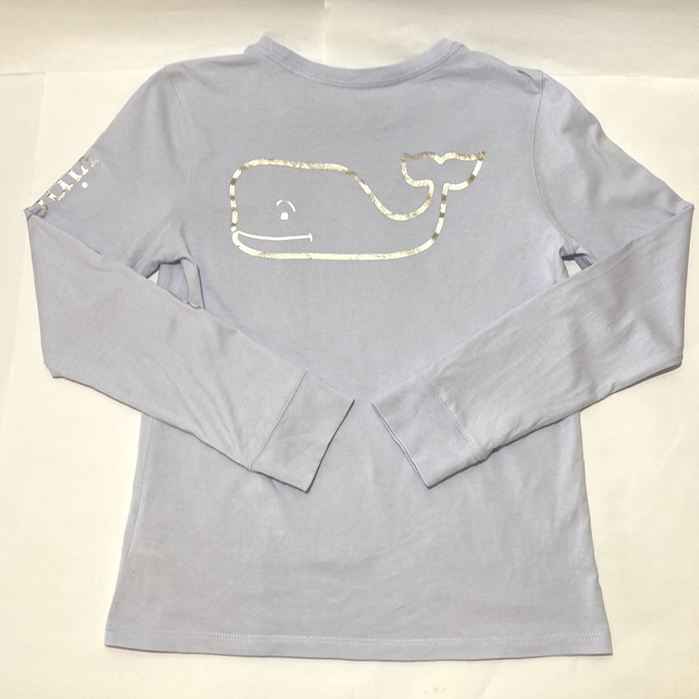 Vineyard Vines Long Sleeve Tee Shirt Kids’ Size M (10-12) Summer Evening